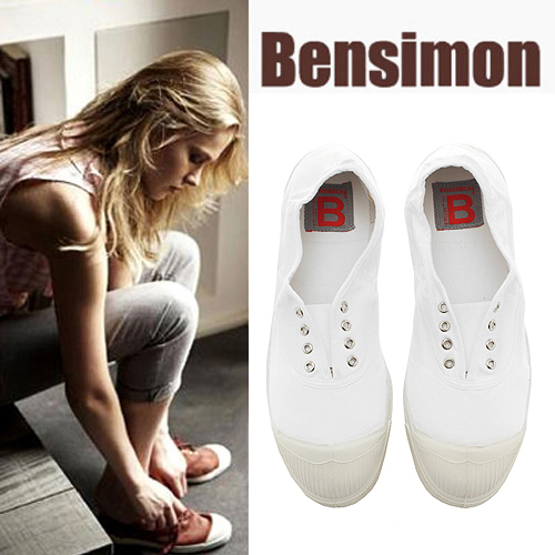 벤시몽 엘리 Bensimon TENNIS ELLY - Blanc/white