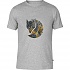 피엘라벤 락 로고 반팔 티셔츠 슬림핏 Rock Lichen Logo T-Shirt(A) (82454A) - GREY