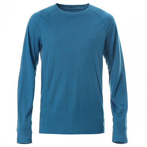 [이월상품] 피엘라벤 아비스코 트레일 긴팔 티셔츠 Abisko Trail T-shirt LS (08425) - Lake Blue